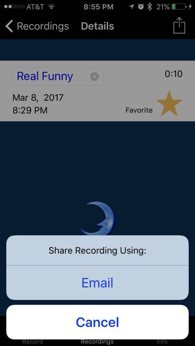 Do I Sleep Talk: Record snore and sleep talking App screenshot #5