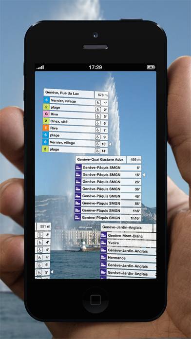 Departures Switzerland Capture d'écran de l'application #1