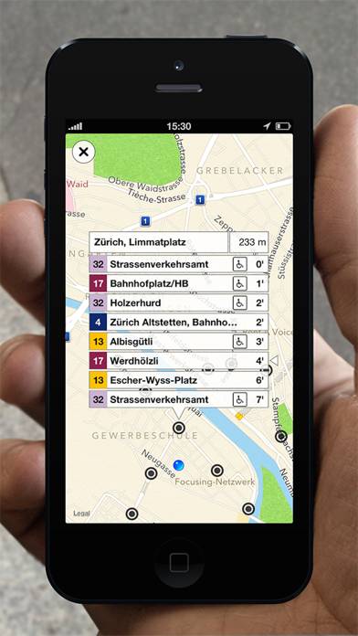 Departures Switzerland Capture d'écran de l'application #2