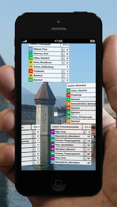 Departures Switzerland Capture d'écran de l'application #3