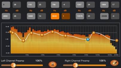 Full HD Parametric Equalizer Capture d'écran de l'application