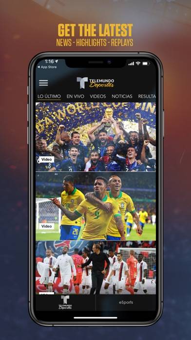 Telemundo Deportes: En Vivo screenshot #1