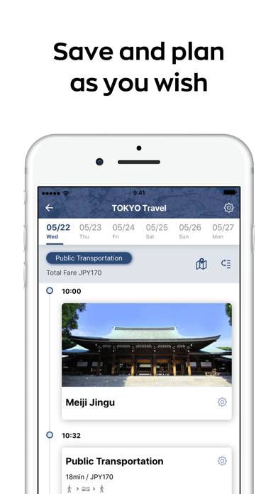 Japan Travel App-Screenshot #4