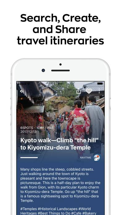 Japan Travel App skärmdump #5