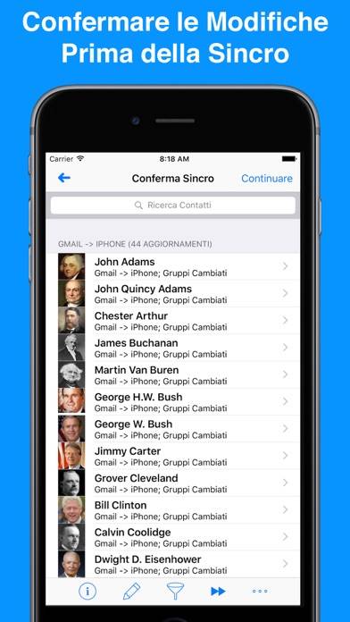 Contacts Sync Pro App screenshot #2