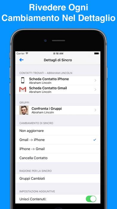 Contacts Sync Pro App-Screenshot #3