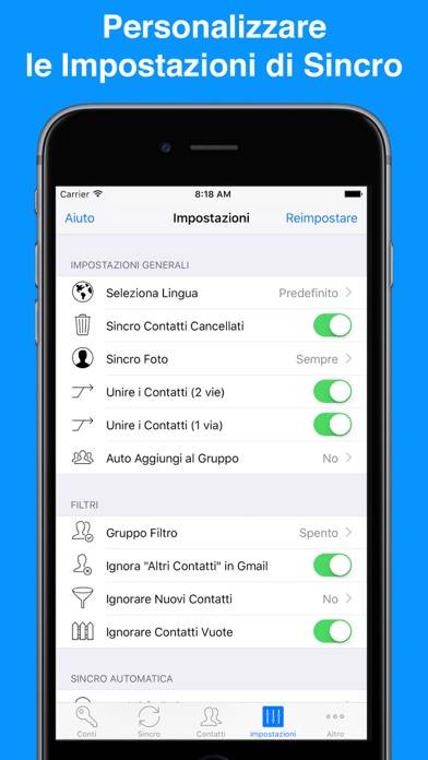 Contacts Sync Pro App screenshot #5