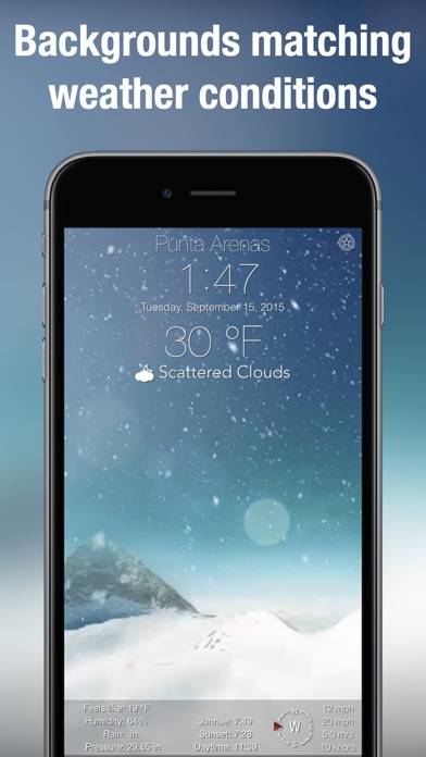 Living Weather HD Live App screenshot #4