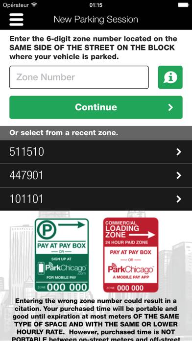 ParkChicago App screenshot #2