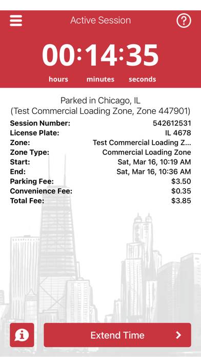 ParkChicago App screenshot