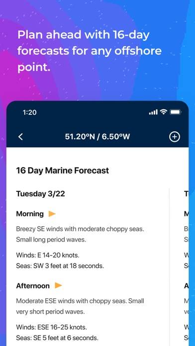 Buoyweather App screenshot
