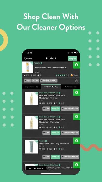 Think Dirty – Shop Clean App screenshot #6