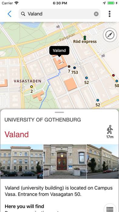 Find Your Way on Campus App skärmdump #6