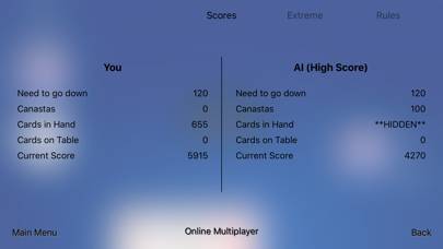 Extreme Hand and Foot game screenshot