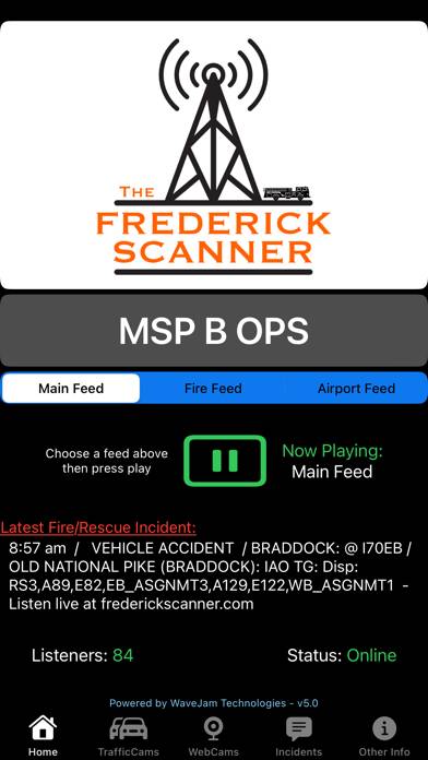 FredScanner Pro App screenshot #1