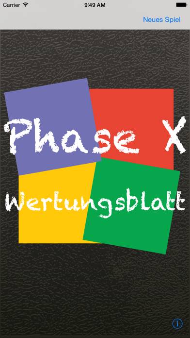 Phase 10 Score Sheet App skärmdump #1