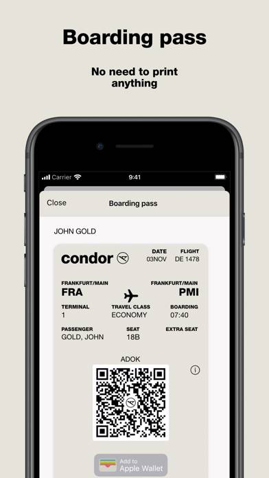 Condor Airlines App-Screenshot #6