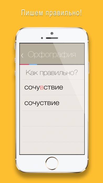 Отличник по русскому 6 в 1 Скриншот приложения #2