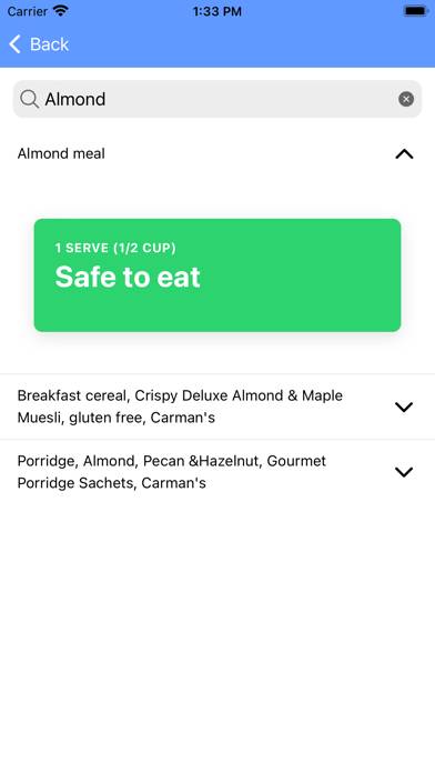 Fructose Guide App-Screenshot #4