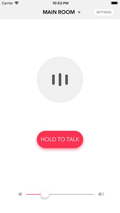 Voice Intercom for Sonos Captura de pantalla de la aplicación #1