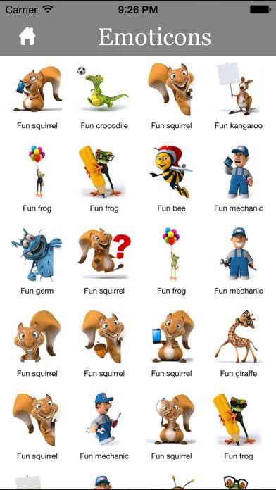 3D Emoji Characters Stickers Скриншот приложения #4