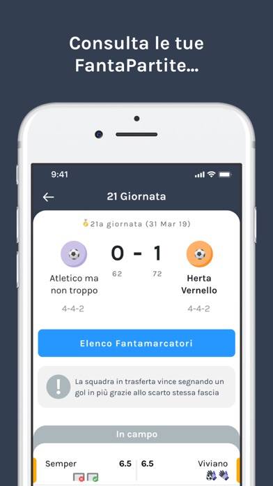 Fanta.Soccer Leghe Fantacalcio Schermata dell'app #2