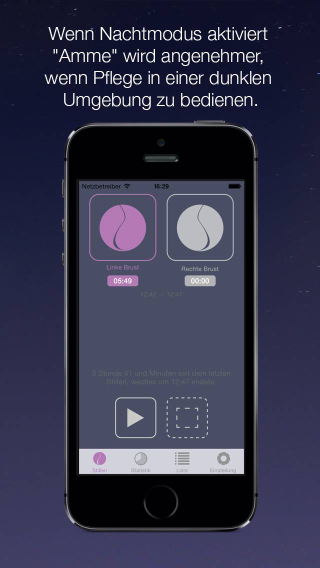 Amme App-Screenshot