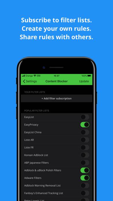 AdBlock App-Screenshot #3