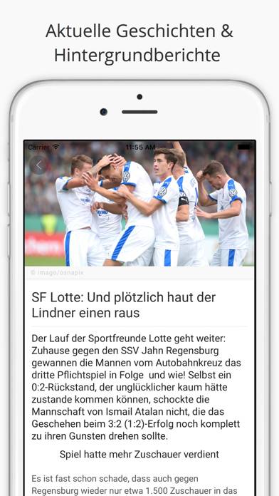 Liga3-online App-Screenshot