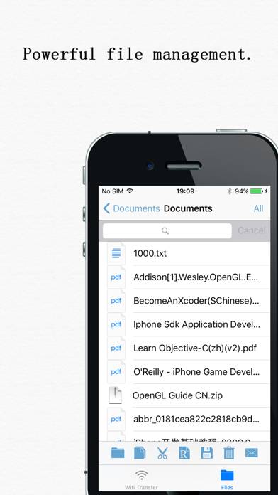 IFlashDrive File Transferrer Schermata dell'app #2