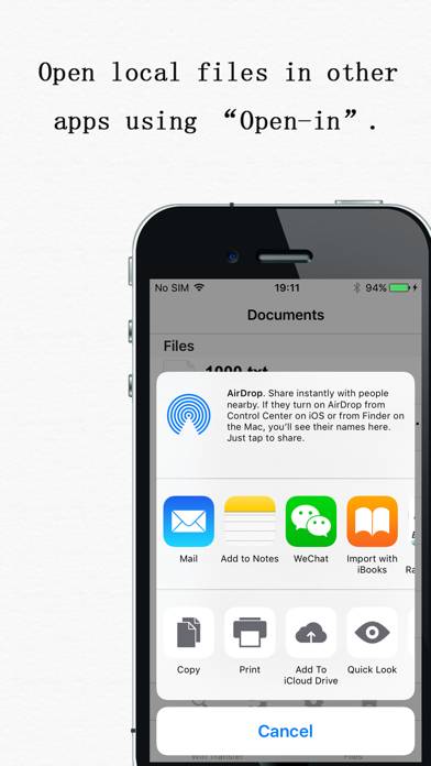 IFlashDrive File Transferrer Schermata dell'app #4
