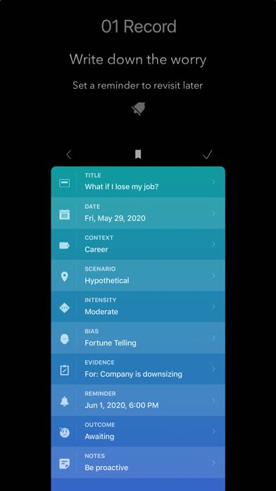 Worry Watch: Anxiety & Mood App preview #2