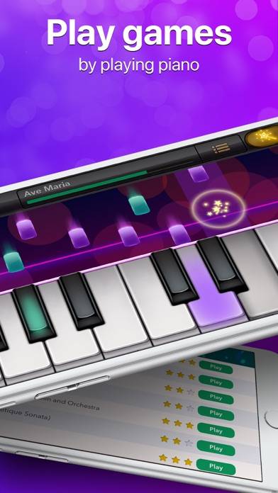 Piano Keyboard & Music Tiles Captura de pantalla de la aplicación #3