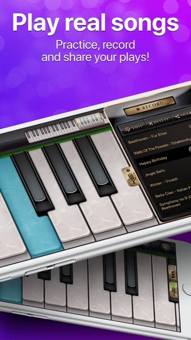 Piano Keyboard & Music Tiles Captura de pantalla de la aplicación #4