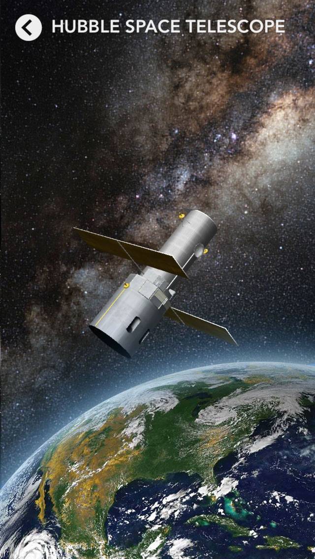 SkyView® Satellite Guide Bildschirmfoto