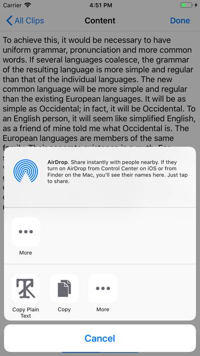 Plain Text Paste App-Screenshot #2