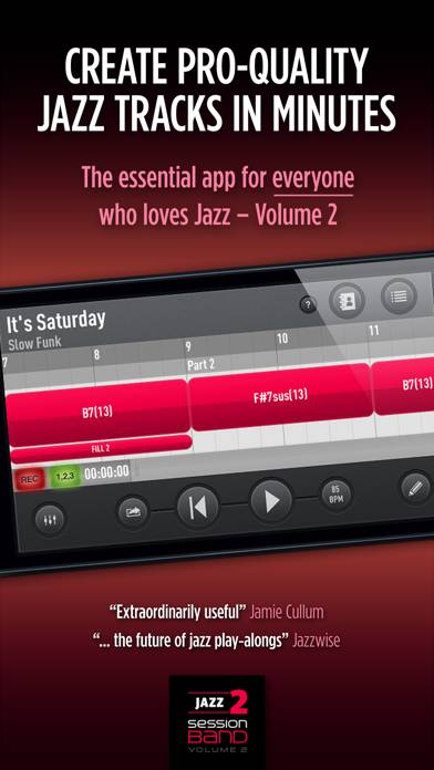 SessionBand Jazz 2 Schermata dell'app #1