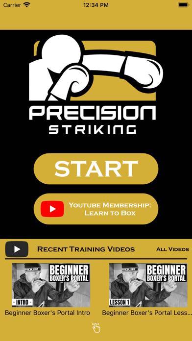 Precision Boxing Coach Pro App screenshot #1