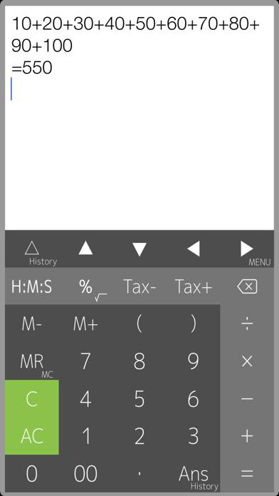 Calculator PanecalST Plus screenshot