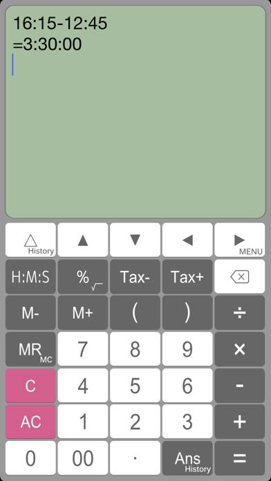 Calculator PanecalST Plus Capture d'écran de l'application #3