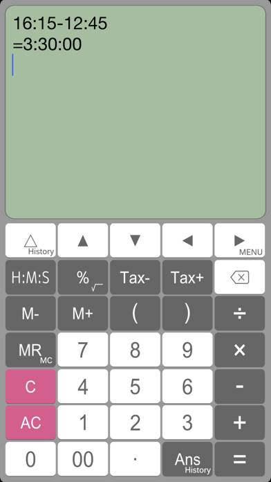 Calculadora PanecalST Plus Captura de pantalla de la aplicación