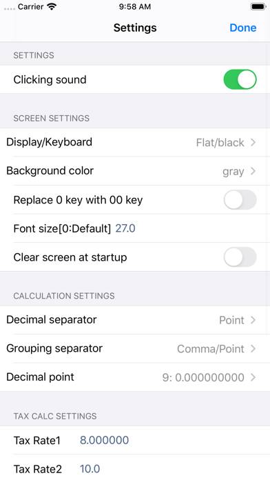 Calculator PanecalST Plus Schermata dell'app #5