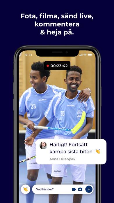 Svensk Innebandy (officiell) App screenshot #4
