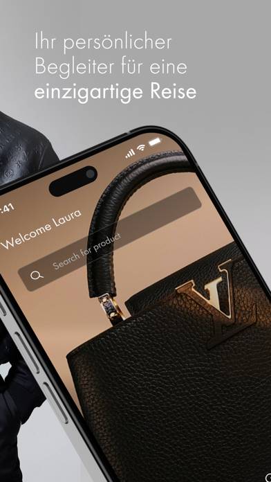 Louis Vuitton Bildschirmfoto