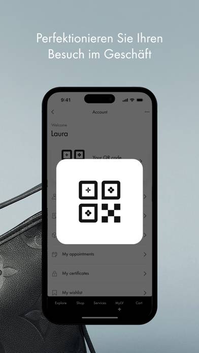 Louis Vuitton App-Screenshot