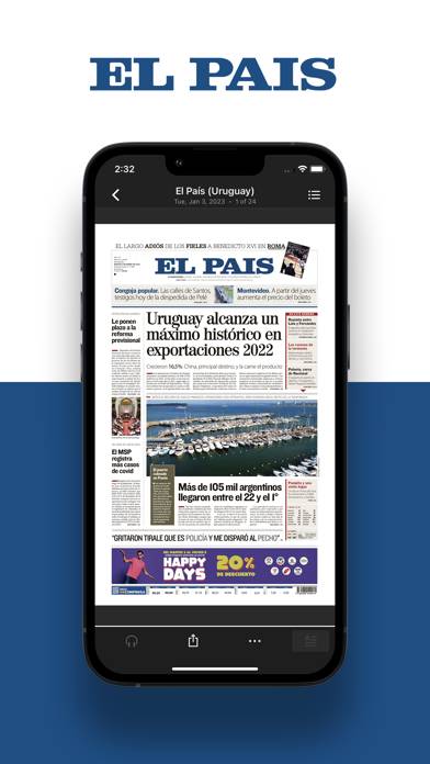 El País Epaper Captura de pantalla de la aplicación #3