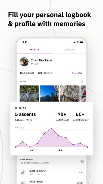 Vertical-Life Climbing App screenshot #4