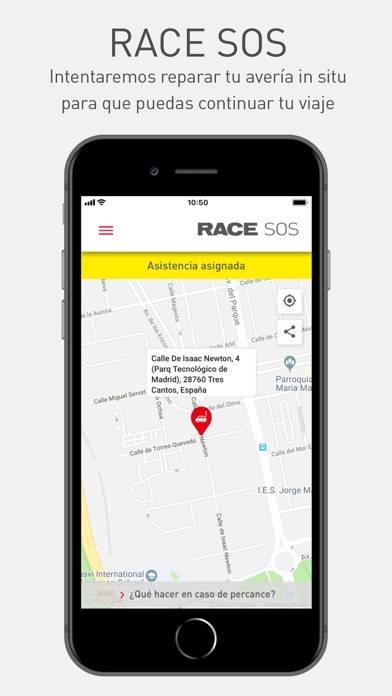 RACE SOS Asistencia App screenshot #4