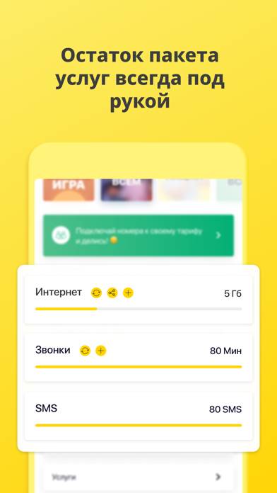 Мой Beeline (Казахстан) Скриншот приложения #2