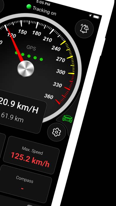Smart GPS Speedometer App screenshot #2